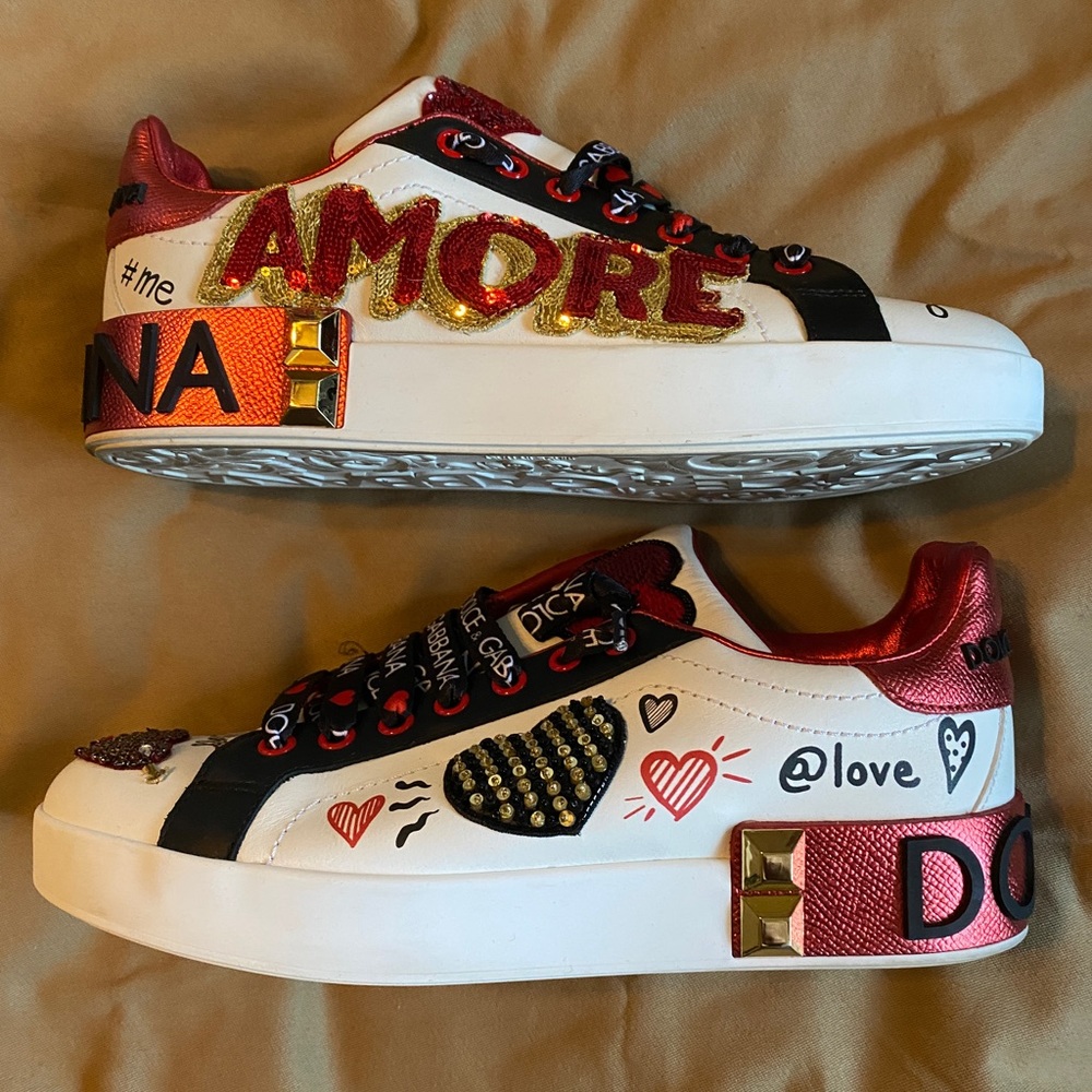 Dolce & Gabbana womens tennis shoes
